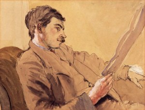 NPG 4553; John Maynard Keynes, Baron Keynes by Gwendolen ('Gwen') Raverat (nÃe Darwin)